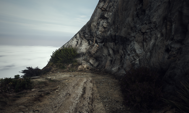 GTA Off-Road Mountain Cliff